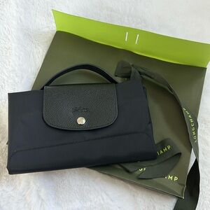 NWT | Longchamp Recycled Canvas Breifcase